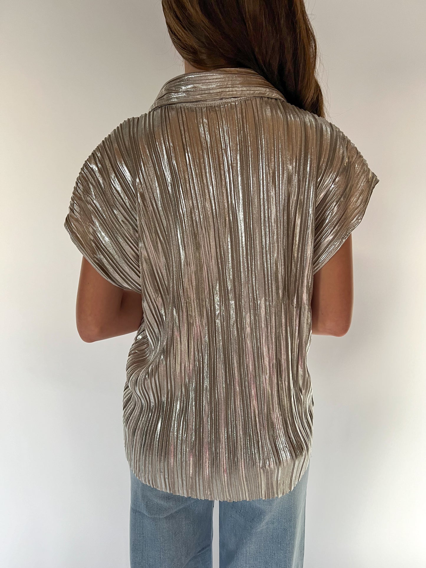 Levina Pleated Shirt