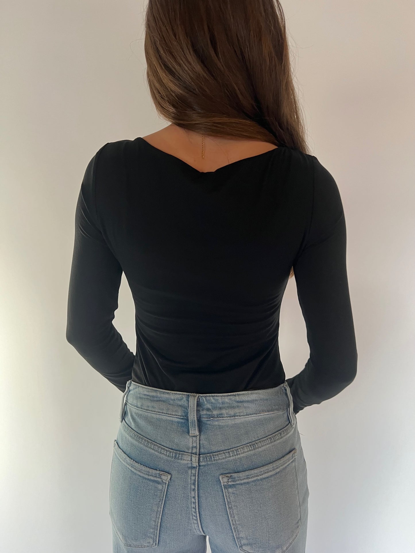 Square One Bodysuit- Black