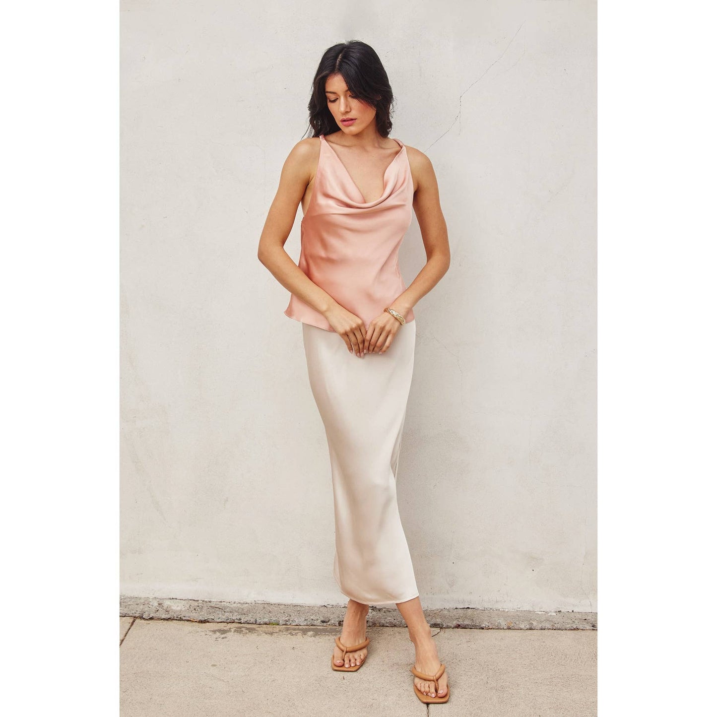 Sally Satin Top
