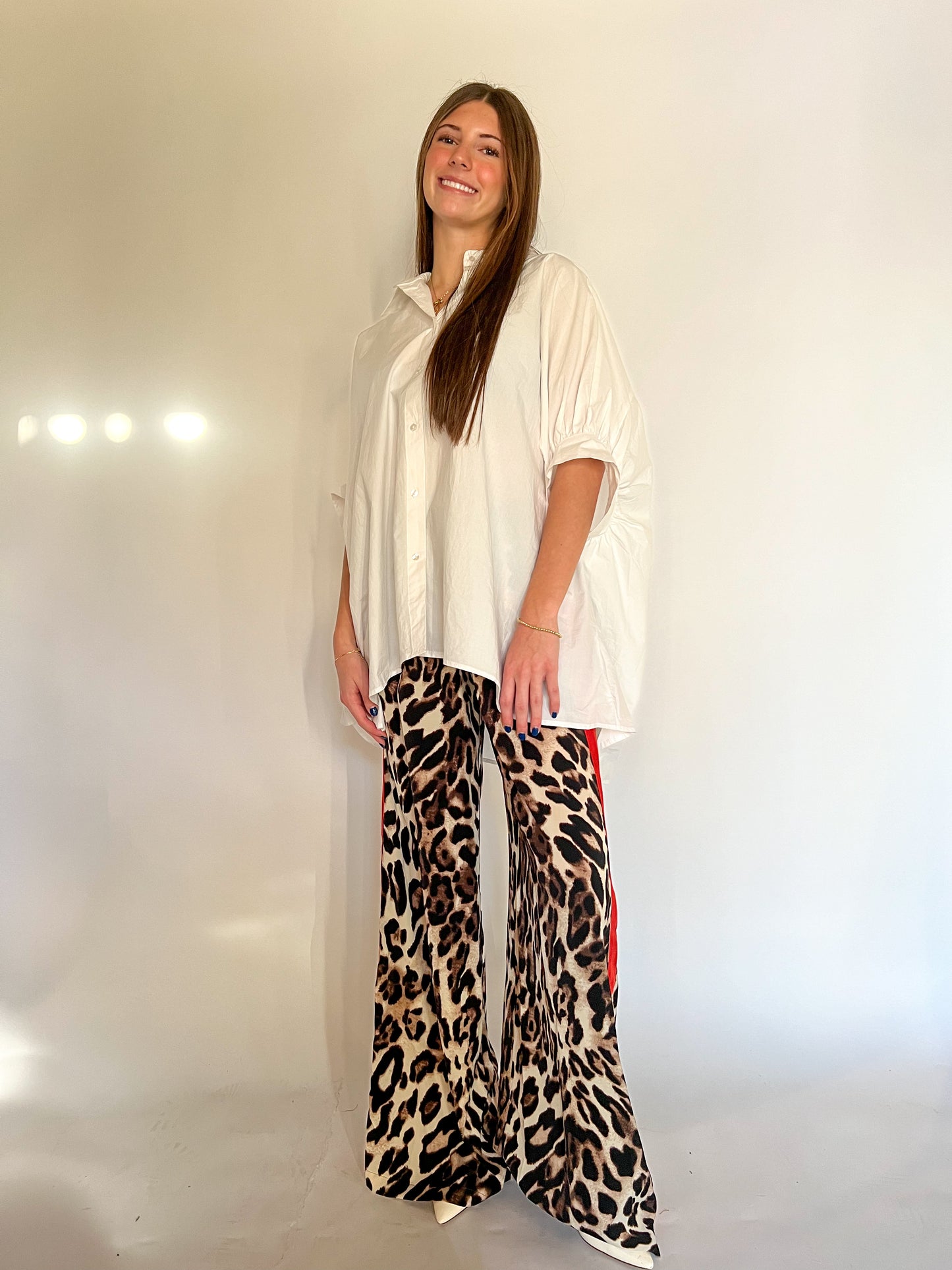 Lynn Leopard Track Pants