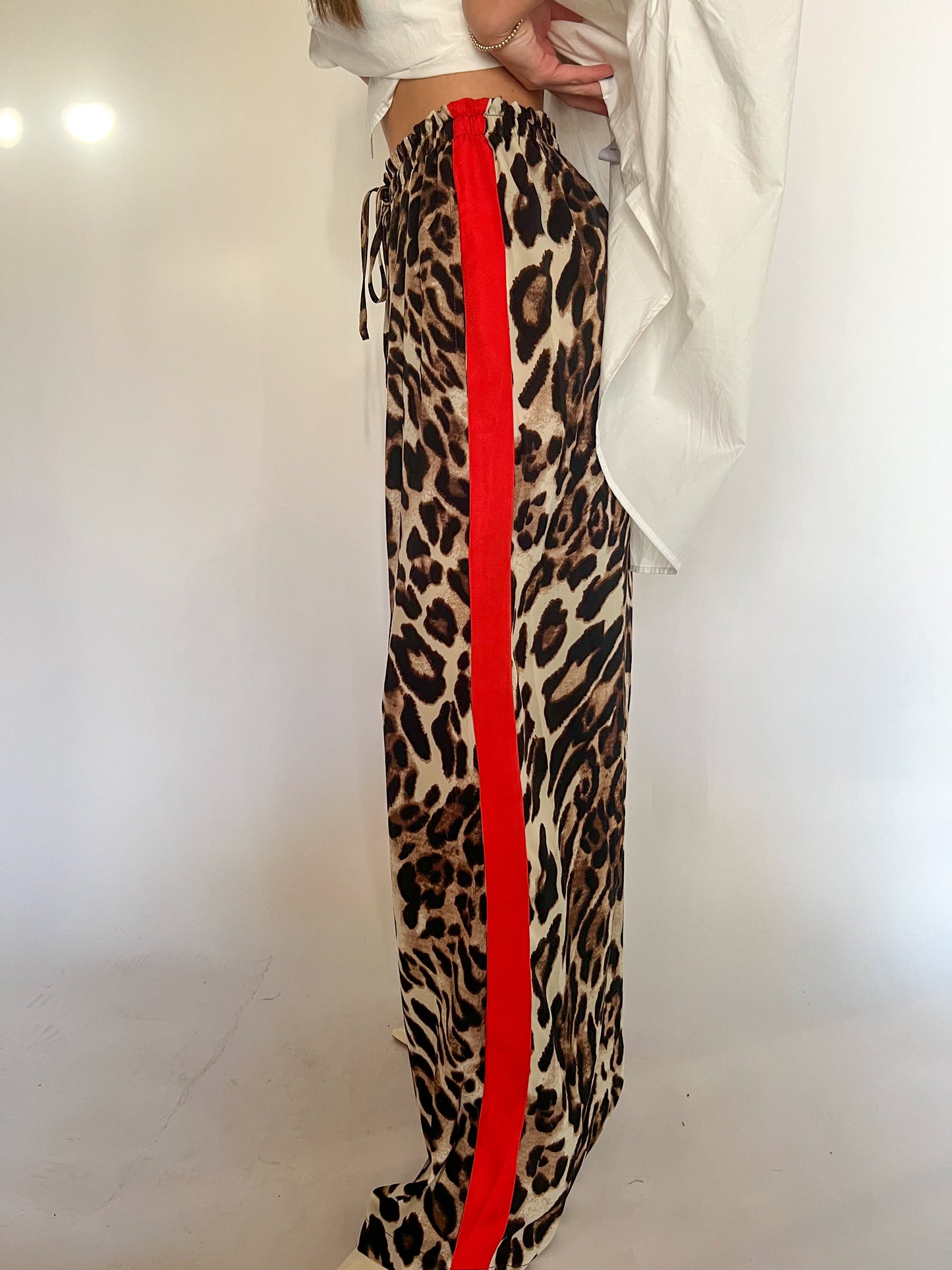 Lynn Leopard Track Pants