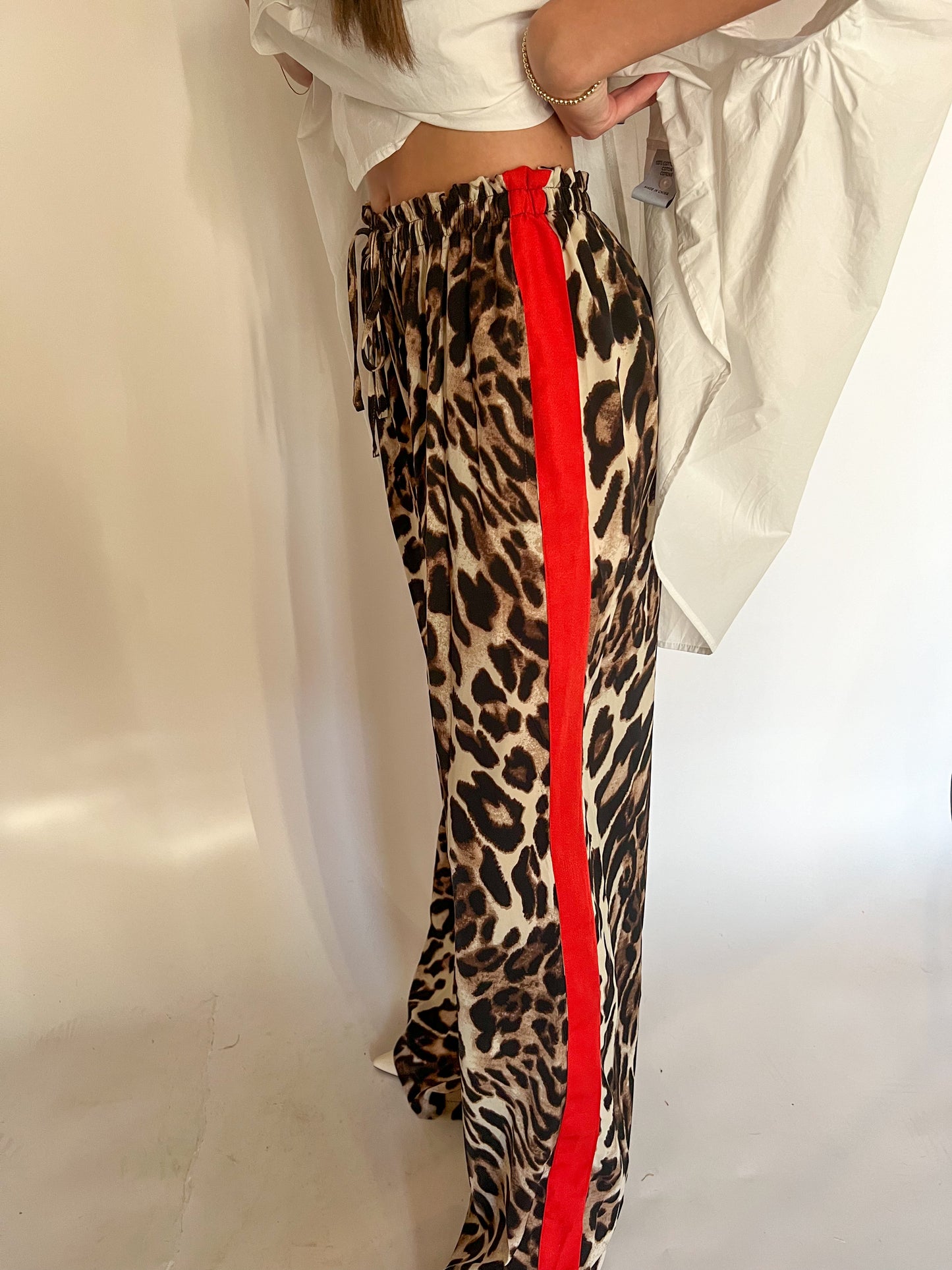 Lynn Leopard Track Pants