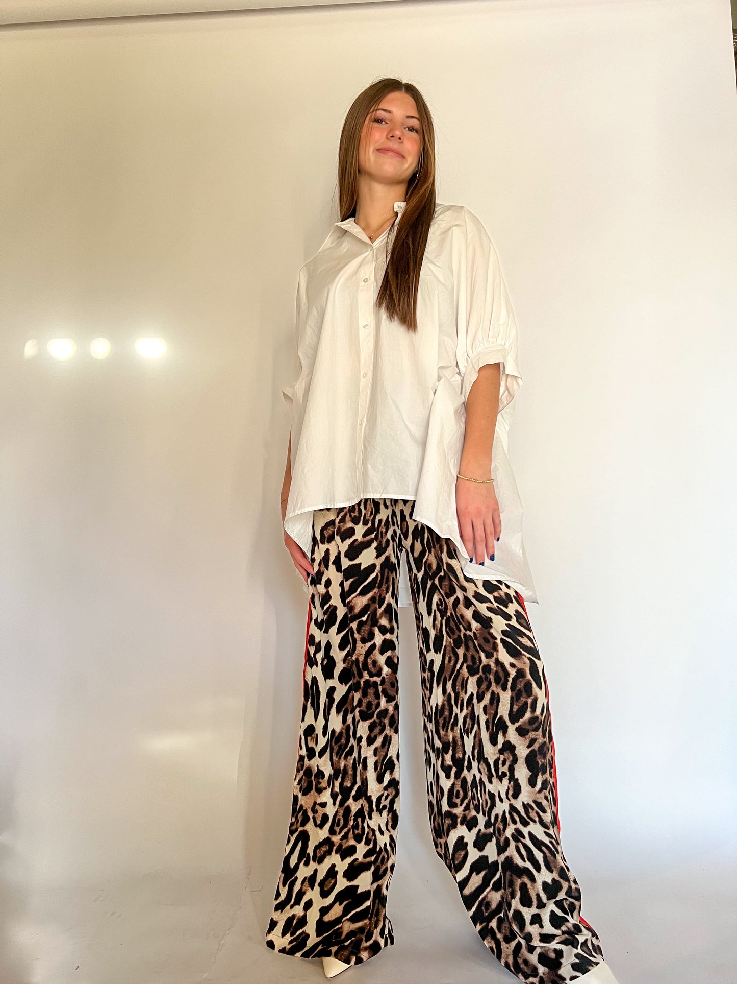 Lynn Leopard Track Pants